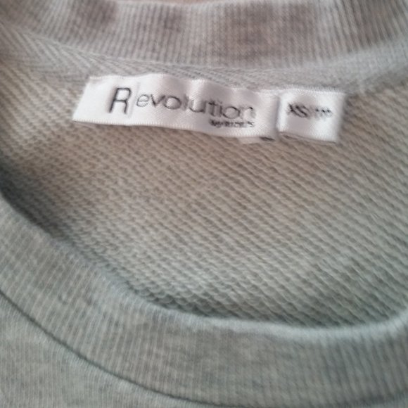 French terry shirt with side lace and back insert. - Picture 3 of 3